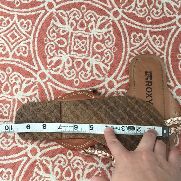 Roxy Braided Leather Strap Sandals - Picture 12 of 12